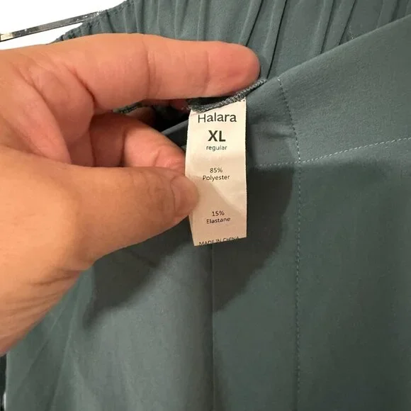 Halara Breezeful High Waisted Pocket Wide Leg Flowy Palazzo Casual Pants XL - Picture 4 of 11